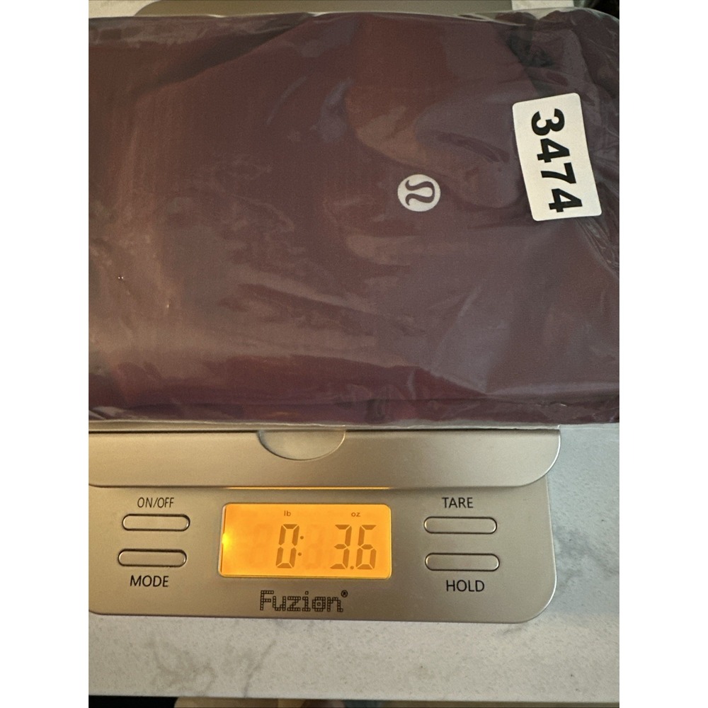 Lululemon Swiftly Tech Short-Sleeve Shirt 2.0 Hip Length Size 8 Burgundy Bay - Picture 10 of 10